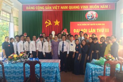 Đại hội Chi bộ Trường THPT Nguyễn Thị Minh Khai lần thứ III, nhiệm kỳ 2020-2025